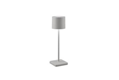 Trio Oplaadbare tafellampFernandez grijs buiten - R54096177