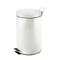 Afvalbak Vepa Bins pedaalemmer 12 liter wit