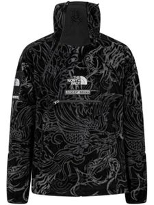 Supreme x TNF sweat Steep Tech en polaire - Noir