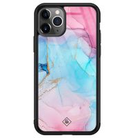 iPhone 11 Pro Max glazen hardcase - Marble colorbomb