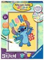 Disney Paint by Numbers Painting Set Aloha Stitch 18 x 24 cm *German Edition*