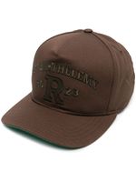 RHUDE casquette à patch logo - Marron