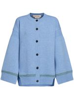 Marni cardigan à manches amples - Bleu - thumbnail