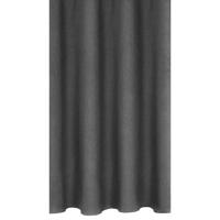 Leen Bakker - Gordijnstof Aiden - Antraciet - Polyester - Grijs - B150 Cm