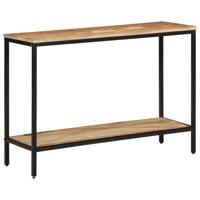 Wandtafel 100x35x70 cm massief ruw mangohout Wandtafel 100x35x70 cm massief ruw mangohout