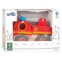 Small Foot houten brandweerwagen met ladder