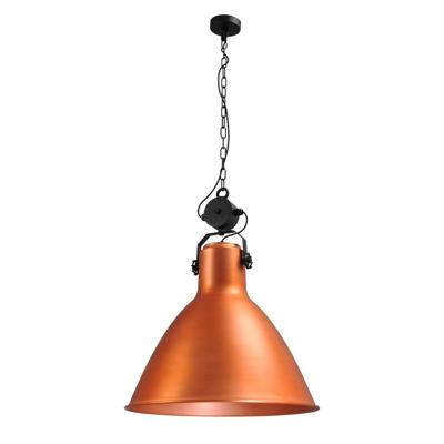 Masterlight Industrie hanglamp roodkoperIndustria 58 retro zwart met koperen kap - 2012-55-55-EV-K