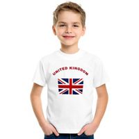 Wit kinder t-shirt United Kingdom 158-164 (XL)  -