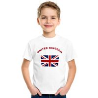 Wit kinder t-shirt United Kingdom - thumbnail