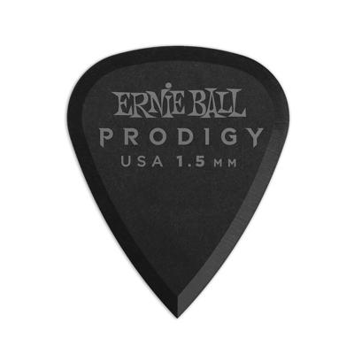 Ernie Ball 9199 Prodigy Standaard Plectrum 1.5mm Zwart - Per Stuk Ernie Ball 9199 Prodigy Standaard Plectrum 1.5mm Zwart - Per Stuk