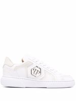 Philipp Plein baskets à logo - Blanc