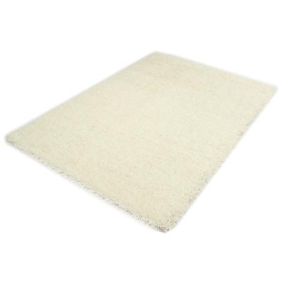 Hoogpolig vloerkleed shaggy Plus 963 5cm hoogte - gebrokenwit 80 x 150 cm
