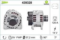 Dynamo / Alternator NEW ORIGINAL PART VALEO, Spanning (Volt)14V, u.a. für VW, Audi, Seat, Skoda - thumbnail