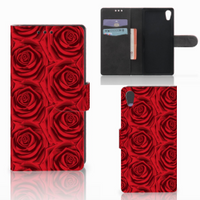 Sony Xperia XA1 Hoesje Red Roses - thumbnail