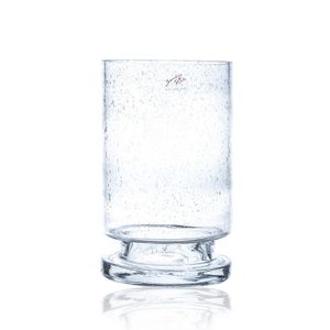 Glazen vaas conisch transparant 15 x 25 cm   -