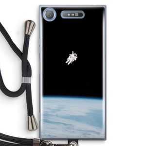 Alone in Space: Sony Xperia XZ1 Transparant Hoesje met koord