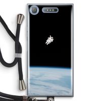Alone in Space: Sony Xperia XZ1 Transparant Hoesje met koord