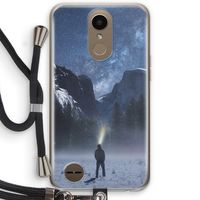 Wanderlust: LG K10 (2017) Transparant Hoesje met koord Wanderlust: LG K10 (2017) Transparant Hoesje met koord
