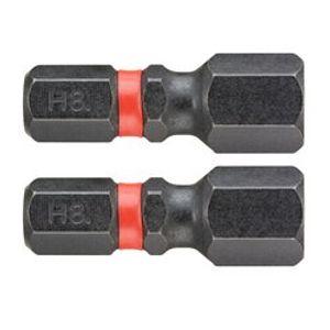 Facom Hex 8 25Mm 2Pk  Impact Flextorq - ENH.108 - ENH.108