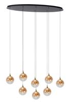 Lucide GISELA - Hanglamp - LED Dimb. - 8x3,9W 2700K - Amber | Premium