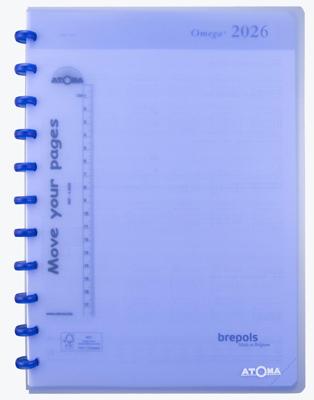 Atoma agenda, ft A4, wit papier, 128 pagina&apos;s, 1 week op 2 pagina&apos;s, 2026
