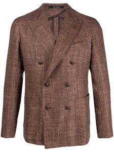 Tagliatore Blazer met dubbele rij knopen - Bruin