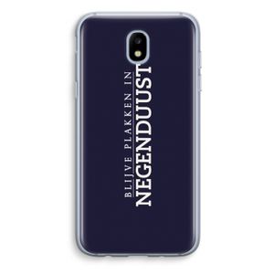 Blijve plakken in Negenduust: Samsung Galaxy J5 (2017) Transparant Hoesje