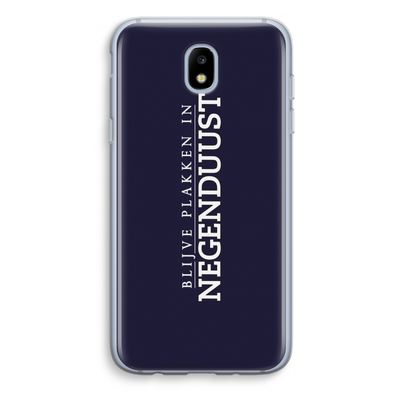 Blijve plakken in Negenduust: Samsung Galaxy J5 (2017) Transparant Hoesje