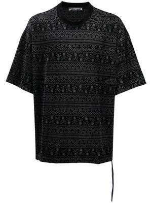 Mastermind World t-shirt à motif abstrait - Noir