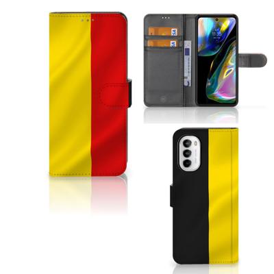Motorola Moto G52 | Moto G82 | Bookstyle Case | Belgische Vlag