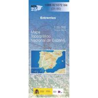 Topografische kaart 1066-III/1072bis Entrerríos | CNIG - Instituto Geográfico Nacional