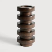 Ethnicraft Ornament 'Pisa' Mahoniehout, kleur Espresso Ethnicraft Ornament 'Pisa' Mahoniehout, kleur Espresso