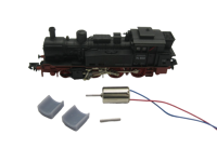 micromotor NA022 motor ombouwset voor Arnold BR 74, K.P.E.V. T12, ÖBB Reihe 674, SNCF 130 TC, SNCB Reeks 96