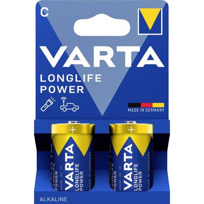 Varta VARTA Longlife Power C Blister 2 C batterij (baby) Alkaline 1.5 V 2 stuk(s)