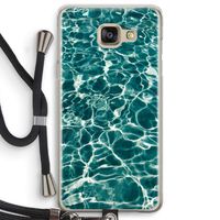 Weerkaatsing water: Samsung Galaxy A5 (2016) Transparant Hoesje met koord