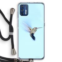 Kolibri: Motorola Moto G9 Plus Transparant Hoesje met koord Kolibri: Motorola Moto G9 Plus Transparant Hoesje met koord