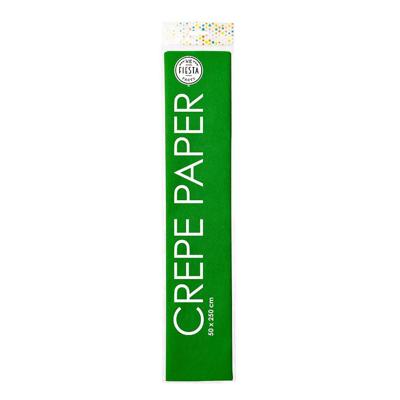Globos Crepepapier appelgroen, 50x250cm
