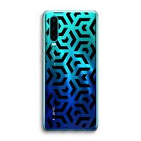 Crazy pattern: Huawei P30 Transparant Hoesje
