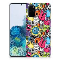 Samsung Galaxy S20 Plus Silicone Back Cover Punk Rock - thumbnail