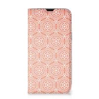 iPhone 13 | Hoesje met Magneet | Pattern Orange