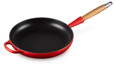 Le Creuset Koekenpan Signature - Kersenrood - ø 28 cm / 2.6 liter - geëmailleerde anti-aanbaklaag