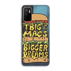 Big Macs Bigger Dreams: Xiaomi Poco M3 Pro 5G Transparant Hoesje