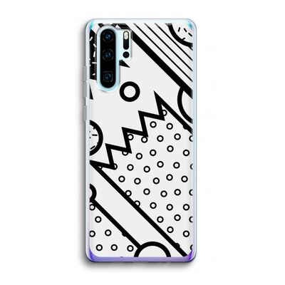 Pop Art #4: Huawei P30 Pro Transparant Hoesje