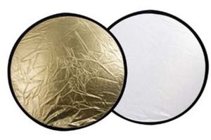 Falcon Eyes Reflectiescherm CFR-22GS Goud/Zilver 56 cm