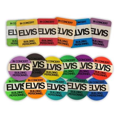 Pre-Order: Elvis Presley In Concert Backstage Badges - Set Van 17 Stuks - Gravel Road Label Pre-Order: Elvis Presley In Concert Backstage Badges - Set Van 17 Stuks - Gravel Road Label