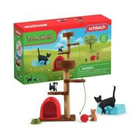Schleich - Entertainment voor schattige katten - 42501