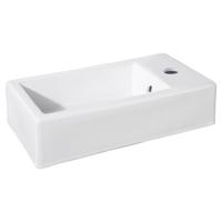 Differnz Hura Fontein - 40x22x11.5cm - keramiek - wit 38.005.81 Differnz Hura Fontein - 40x22x11.5cm - keramiek - wit 38.005.81