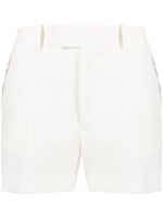 Zadig&Voltaire short à ornements strassés - Blanc