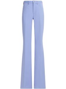 Marni pantalon droit à plis marqués - Bleu