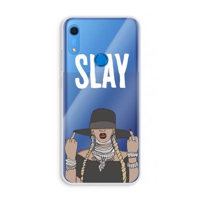 Slay All Day: Huawei Y6s Transparant Hoesje